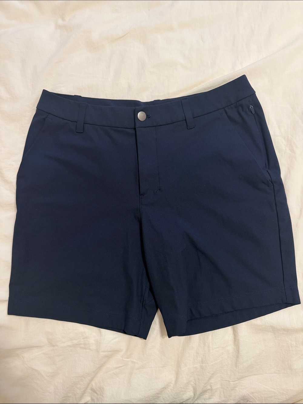 Lululemon Men’s ABC Solid Navy Performance Shorts